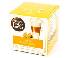 Káva Dolce Gusto Latte macchiato kapsle / 16 + 2 ks