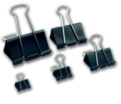 Klip BINDER 420, 51 mm / 12 ks černý