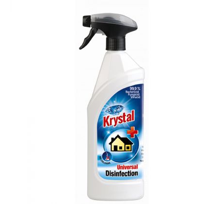 Krystal univerzální dezinfekce 750 ml bez chlóru s rozprašovačem