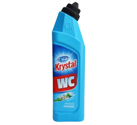 Krystal WC čistič na nerez a keramiku 750 ml modrý