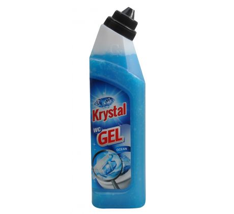 Krystal WC gel k plnění záv. košíčků 750 ml modrý