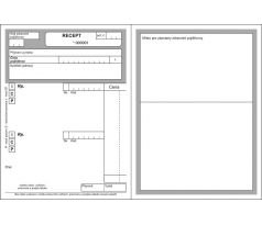 Lékařský recept A6, blok 100 L, nečíslovaný, nový typ