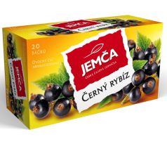 Ovocný čaj Jemča černý rybíz / 20 sáčků