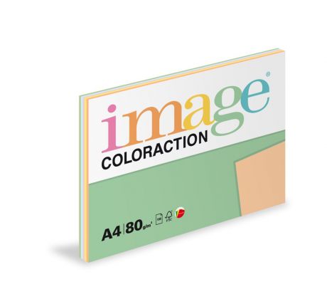 Papír kopírovací Coloraction A4 100 listů mix pastelové