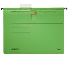 Závěsné desky ALPHA s rychlovazačem zelené
