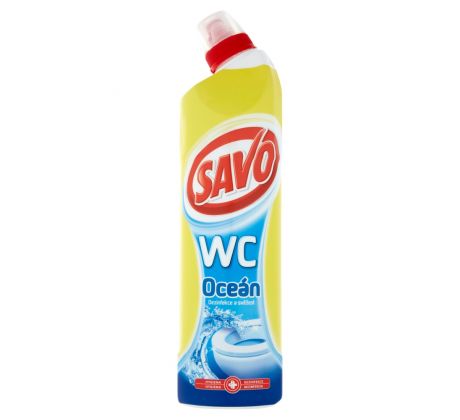 Savo WC gel oceán 750 ml
