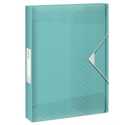 Box na spisy Esselte Colour'Ice 2,5 cm modrý