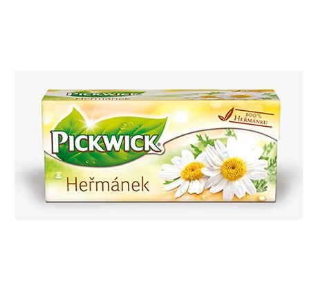 Bylinný čaj Pickwick Heřmánek / 20 sáčků