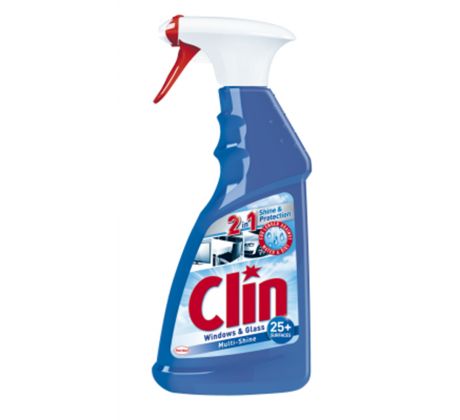 Clin na okna 3v1 Windows&Glass Multi-Shine s rozprašovačem 500ml