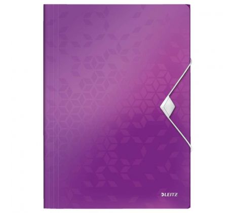 Desky na spisy Leitz WOW purpurové