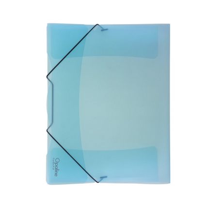Desky s gumičkou PP ICE A4 světle modré
