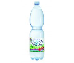 Dobrá voda jemně perlivá lesní plody 1,5 l