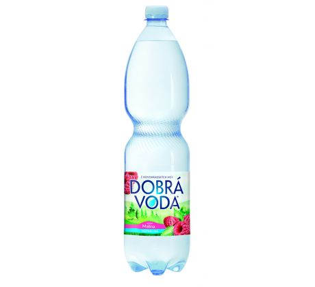 Dobrá voda neperlivá malina 1,5 l