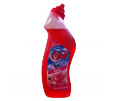 GO! WC gel Rose a Magnolia 750 ml červený