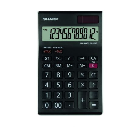 Kalkulačka SHARP EL-124T stolní / 12 míst