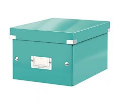 Krabice Leitz CLICK & STORE WOW malá archivační, ledově modrá