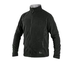Mikina GRANBY, pánská, fleecová, černá vel. 2XL