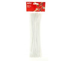 Modelovací drátky APLI bílé/50 ks