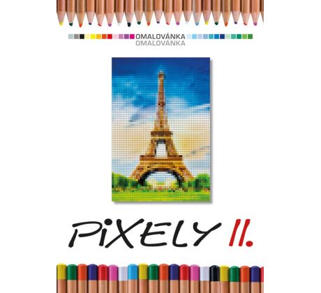Omalovánky A4 Pixely II.
