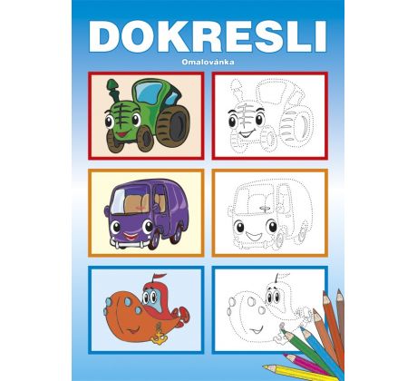 Omalovánky A5 - Dokresli