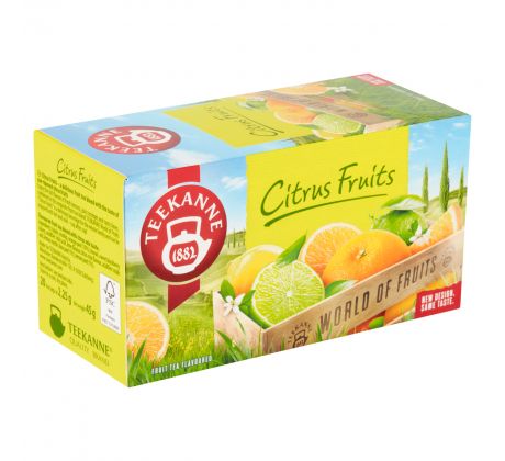 Ovocný čaj Teekanne Citrus Fruits / 20 sáčků