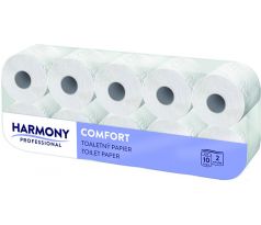 Papír toaletní Harmony Professional 2-vrstvý / 10 x 24 m