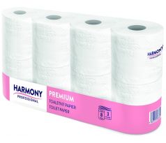 Papír toaletní Harmony Professional 3-vrstvý / 8 ks