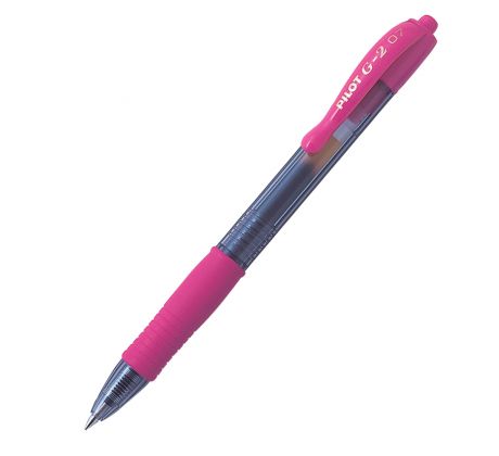 Pero gelové Pilot 2605 G2 0,7 růžové