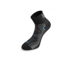 Ponožky SOFT, funkční, snížené, černo - modré vel. 38-39