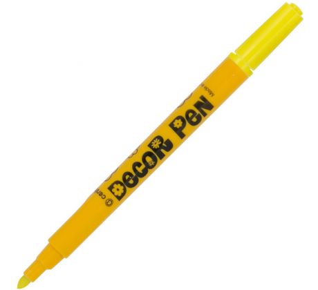 Popisovač 2738 Decor Pen žlutý