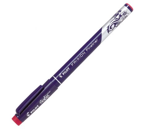 Popisovač Pilot 4104 Frixion Fineliner červený