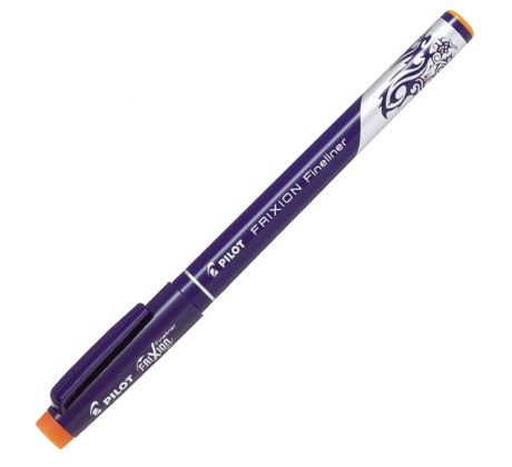 Popisovač Pilot 4104 Frixion Fineliner oranžový