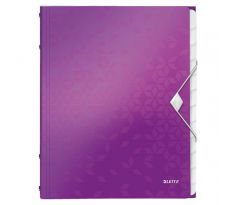 Rozdružovací kniha Leitz WOW 12ti dílná purpurová