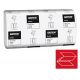 Ručník ZZ Katrin Basic Natural 1-vrstvý 23 x 23 cm 5000 ks, natur