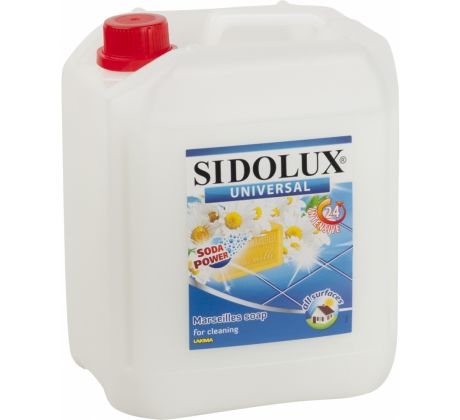 SIDOLUX Universal 5 litrů Marseil. mýdlo soda power
