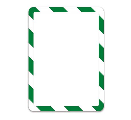 Tarifold - kapsy samolepicí Magneto bezpečnostní A4 / 2 ks zeleno-bílé
