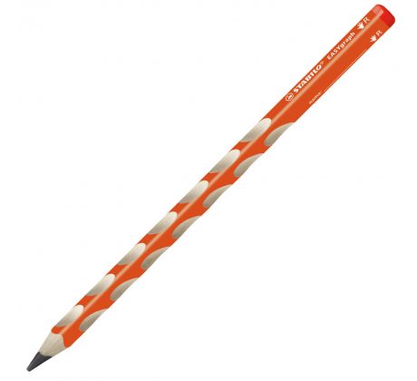 Tužka grafitová STABILO EASYgraph silná pro praváky oranžová