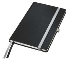 Zápisník Leitz Style A5 tvrdé desky linkovaný saténově černý