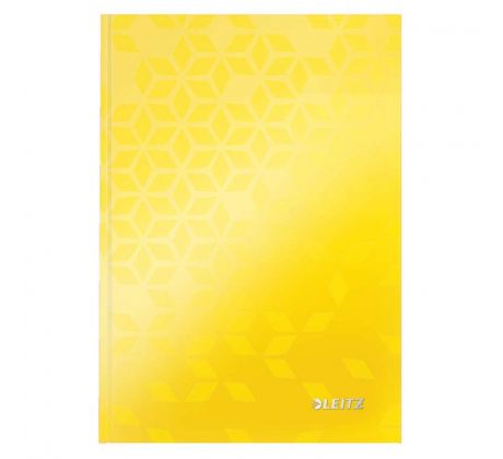 Zápisník Leitz WOW A5 linkovaný žlutý