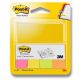 Značkovací bločky Post-it 20 x 38/4 ks neonové barvy