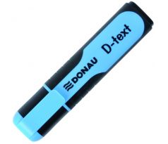 Zvýrazňovač D-TEXT modrý