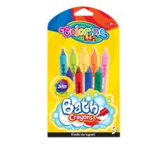 Pastelky voskové Colorino do vany 9 barev