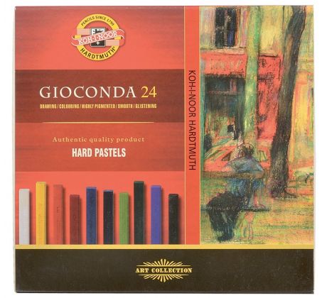 Křída tvrdá umělecká 8114/24 Gioconda v papír. krabičce