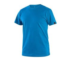 Tričko CXS NOLAN, krátký rukáv, azurově modré