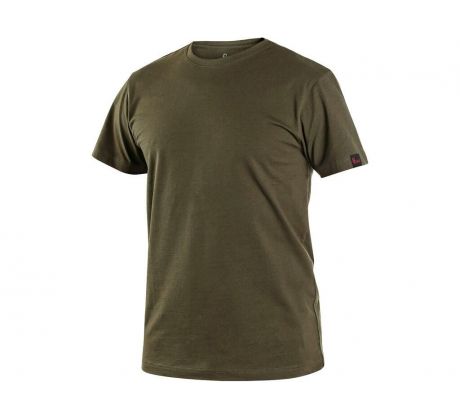 Tričko CXS NOLAN, krátký rukáv, khaki